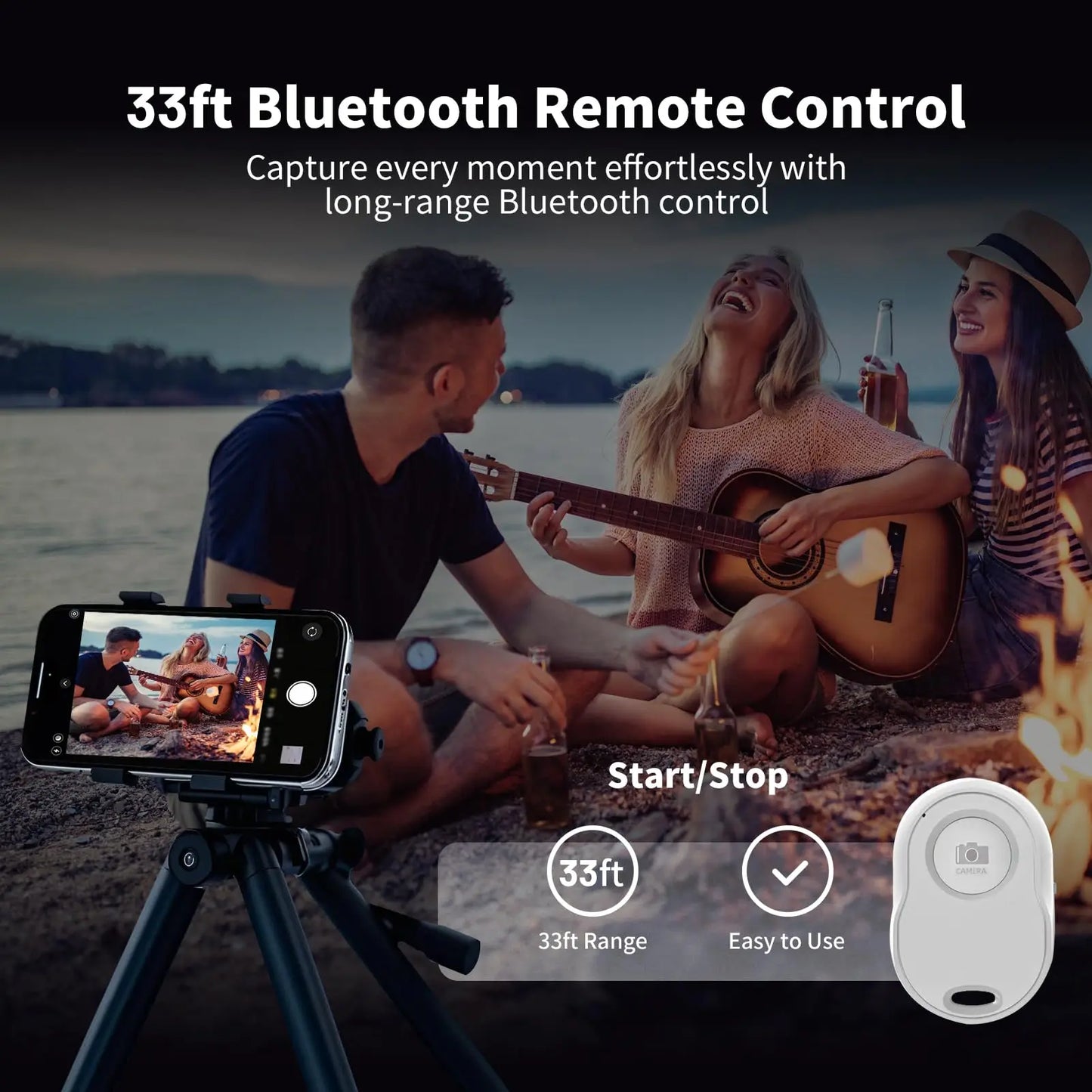 CamBuddyPro™ Magnetic Wireless Selfie Monitor for Rear Camera Vlogging