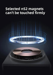 Smartwatch charger with selected n52 magnets for secure magnetic wireless charging and fast power output.