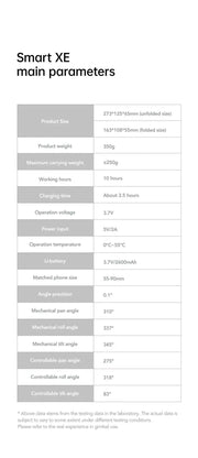 AOCHUAN 3-Axis Handheld Gimbal Stabilizer for Smartphones with AI Face Tracking and Bluetooth control, lightweight and portable for smooth video recording.