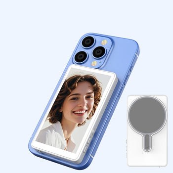 CamBuddyPro™ Magnetic Wireless Selfie Monitor White